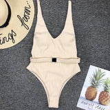 Sexy Swimwear Women 2019 Solid Swimming for One Piece Swimsuit Women Bathing Suit Bikini Female Monokini maillot de bain femme