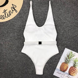 Sexy Swimwear Women 2019 Solid Swimming for One Piece Swimsuit Women Bathing Suit Bikini Female Monokini maillot de bain femme