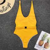 Sexy Swimwear Women 2019 Solid Swimming for One Piece Swimsuit Women Bathing Suit Bikini Female Monokini maillot de bain femme