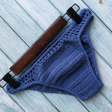 Have Lining Bikini Bottoms Plus Size 2020 Women Sexy Crochet Thong Bikini Swimwear Handmade Swimsuit Knitting Shorts