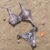 Peachtan Hollow out one piece swimsuit female Push up sexy swimwear women bathing suit Monokini bikini 2020 Summer beach wear