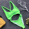 Peachtan Hollow out one piece swimsuit female Push up sexy swimwear women bathing suit Monokini bikini 2020 Summer beach wear