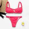 Peachtan Hollow out one piece swimsuit female Push up sexy swimwear women bathing suit Monokini bikini 2020 Summer beach wear